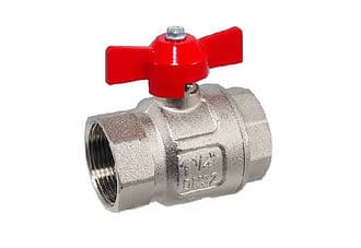 Manuell betätigter Kugelhahn